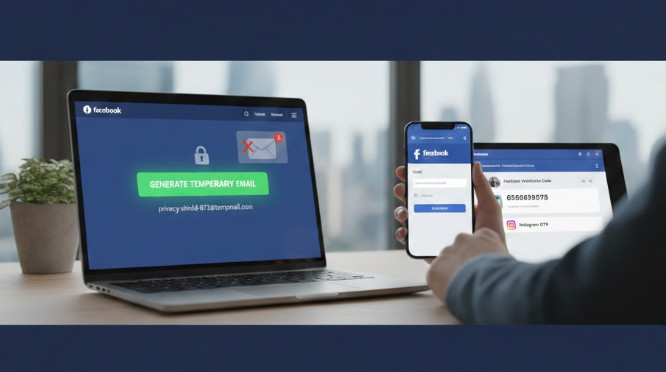 Use Temporary Email for Facebook and Instagram Verification Without Hacking Risks